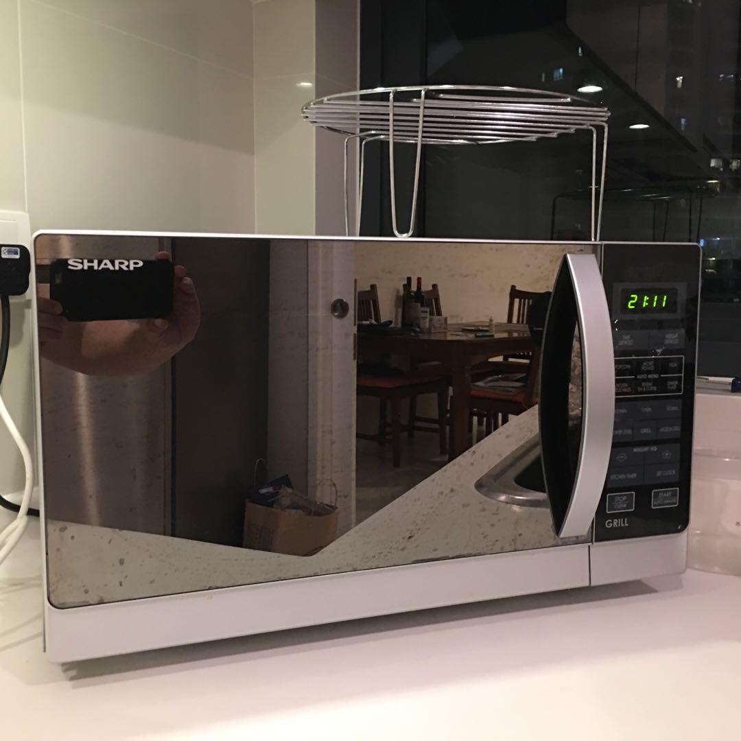 Sharp Grill Microwave Oven R72A1SMV  25 Litres